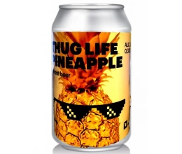 ХАУСМАН Пшеничное / HAUSMANN Thug Life Pineapple 0,33л. алк.4,5% ж/б.