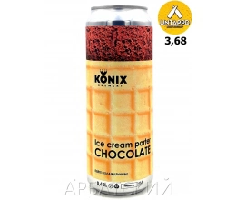 Konix Ice Cream Porter Chocolate / Портер 0,45л. алк.7% ж/б.