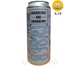 Mead Steppe Wind Cranberry Lingonberry Cyser / Медовуха Клюква Брусника 0,45л. алк.6% ж/б.