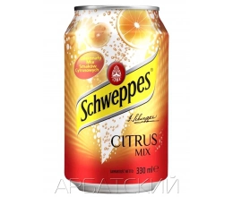 Напиток Швепс Цитрус Микс / Schweppes Citrus Mix (0,33л. ж/б.)