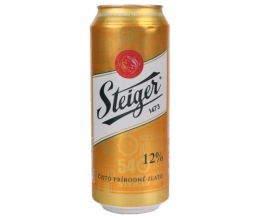 Штайгер 12% Светлый / Steiger 12% Svetly 0,5л. алк.5% ж/б.