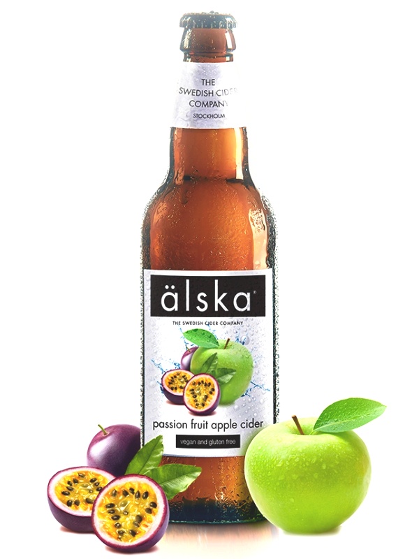 Alska passion fruit apple cider