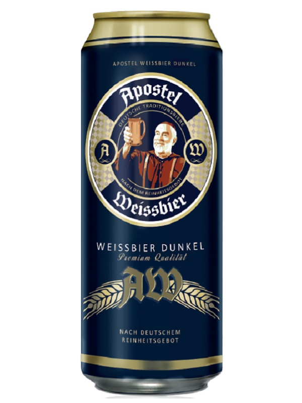 Апостел Вайссбир Дункель / Apostel Weissbier Dunkel 0,5л. алк.5,3% ж/б. 