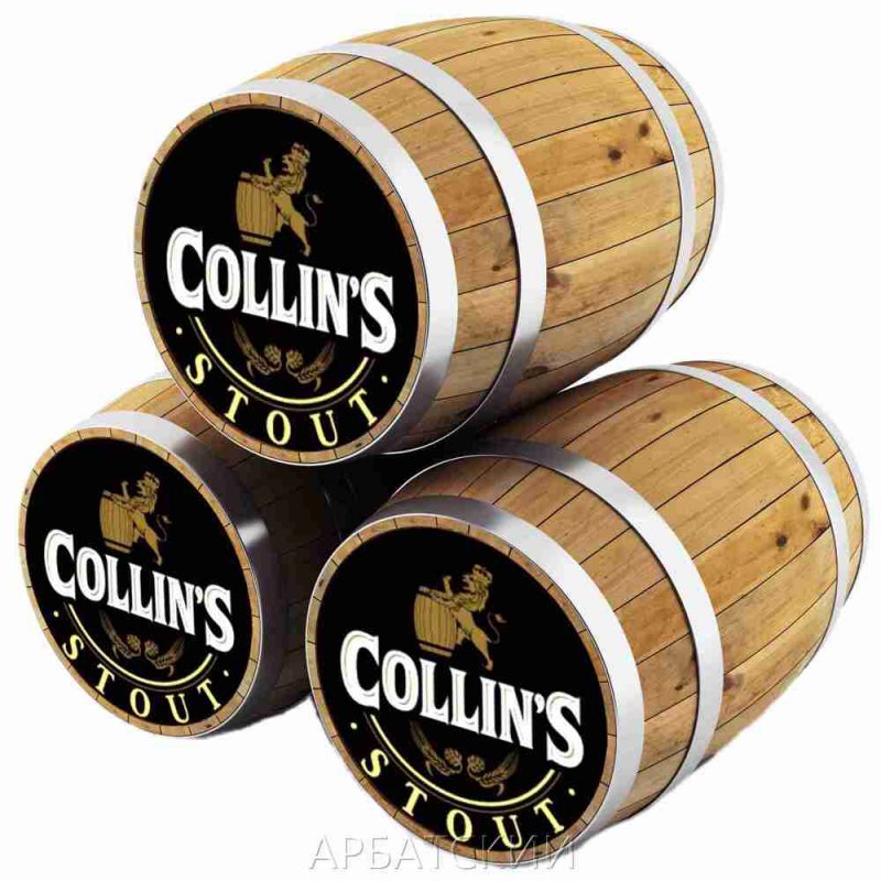 Коллинс Бритиш Стаут / Collins British Stout, keg. алк.4,5%