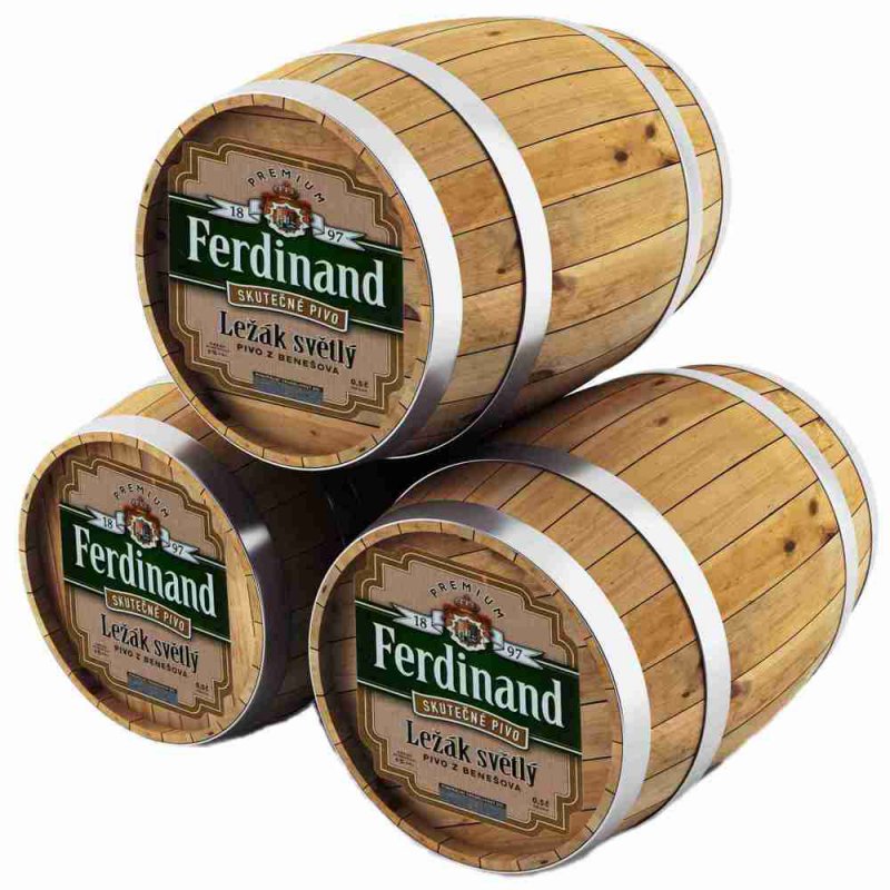 ФЕРДИНАНД ПРЕМИУМ ЛАГЕР / Ferdinand Premium Lager, keg. алк.5%