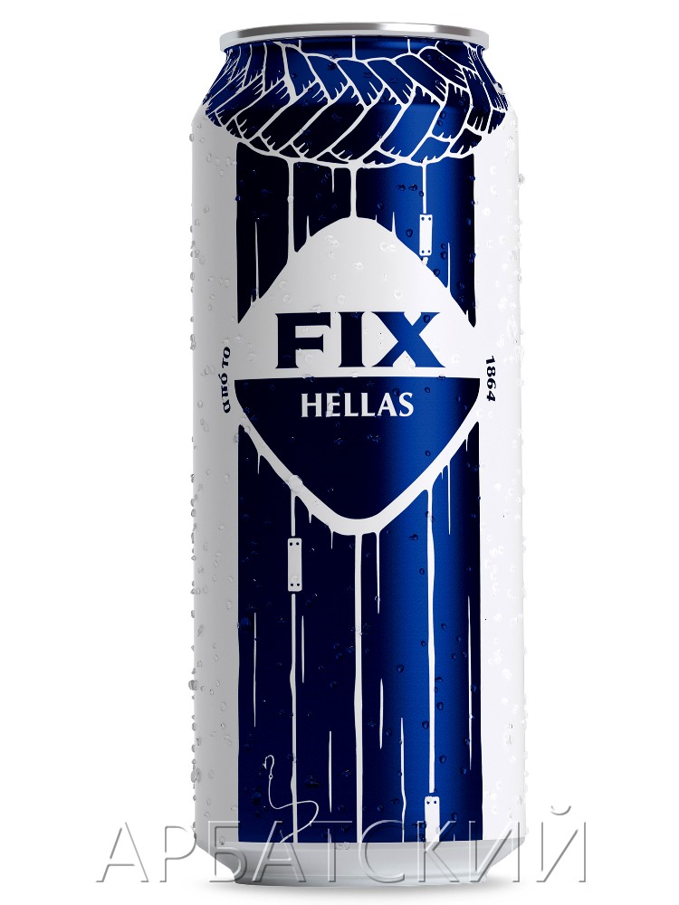 Фикс Хеллас / Fix Hellas 0,5л. алк.5% ж/б.