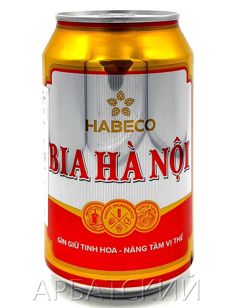 Ханой / Bia Hа Nоi 0,33л. алк.4,6% ж/б.