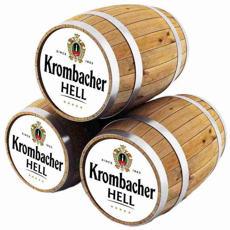 Кромбахер Хель / Krombacher Hell, keg. алк.5%
