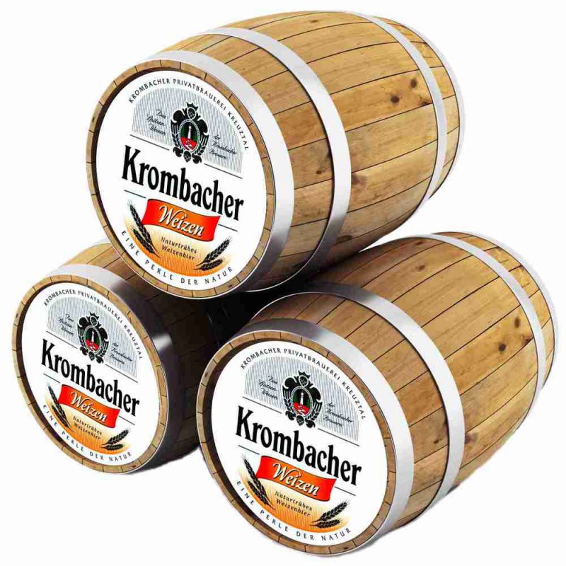 Кромбахер Вайцен / Krombacher Weizen, keg. алк.5,3%