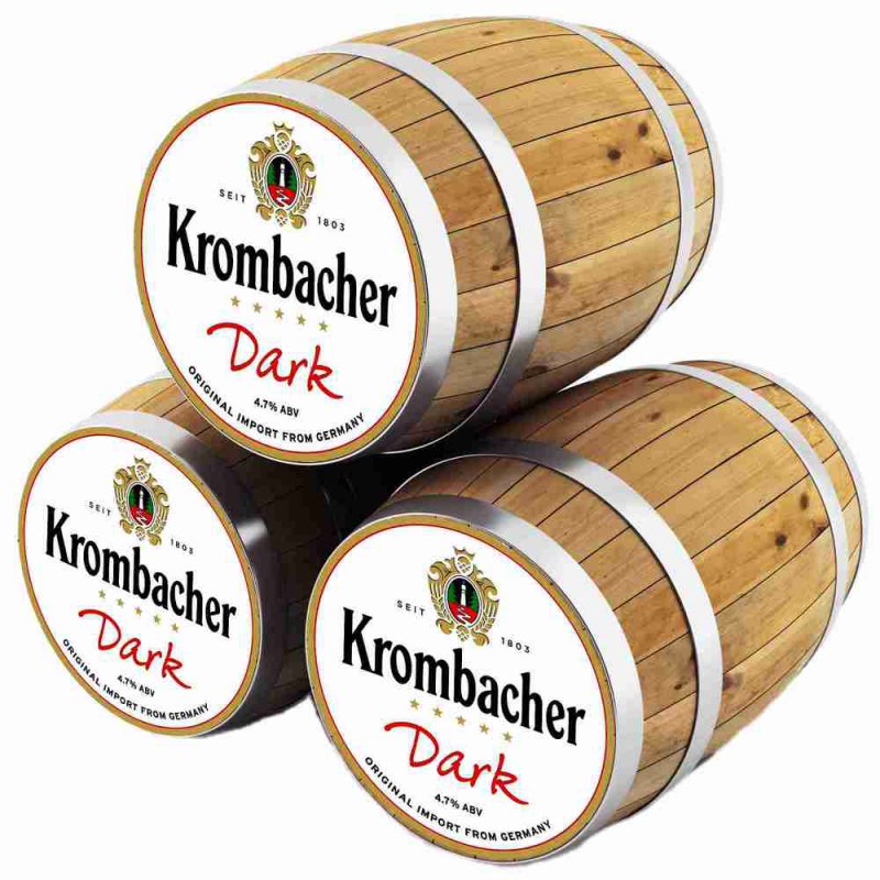 Кромбахер Дарк / Krombacher Dark, keg. алк.4,7%