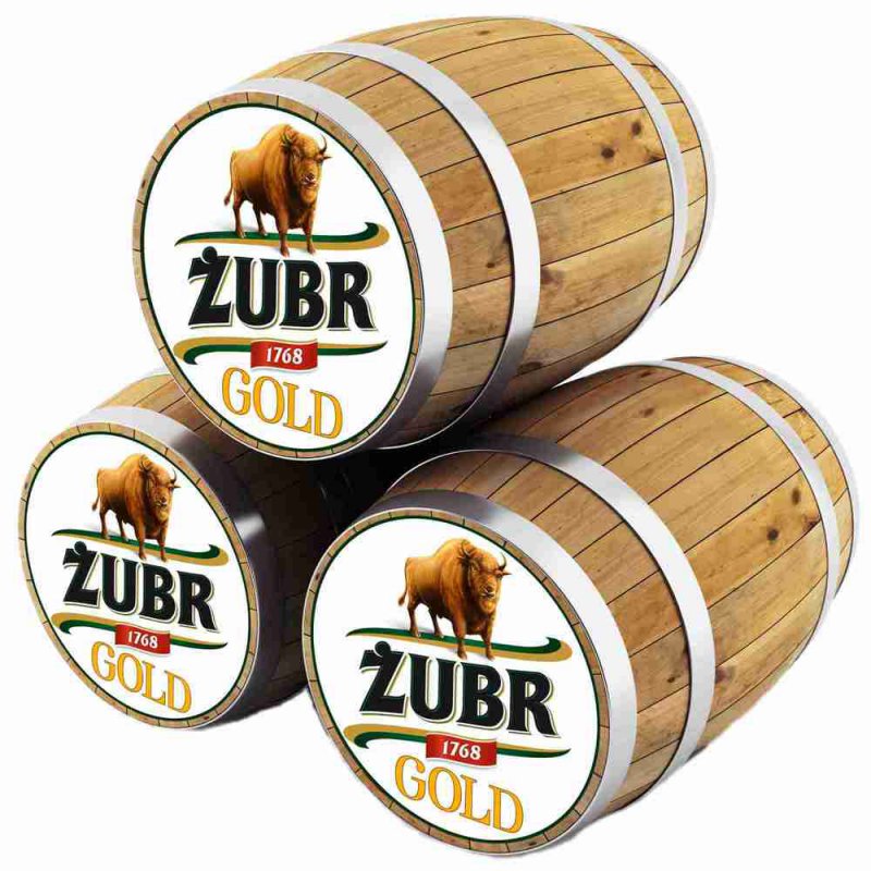 Зубр Голд / Zubr Gold, keg. алк.4.6%