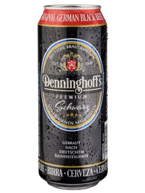 Деннингхоффс Шварц / Denninghoffs Schwarz 0,5л. алк.4,9% ж/б.