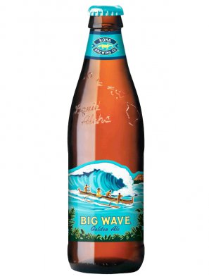 Конна Биг Вейв / Kona Big Wave Golden Ale 0,355л. алк.4,4%