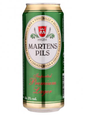 Мартенс Пилснер / Martens Pilsener 0,5л. алк.5% ж/б.
