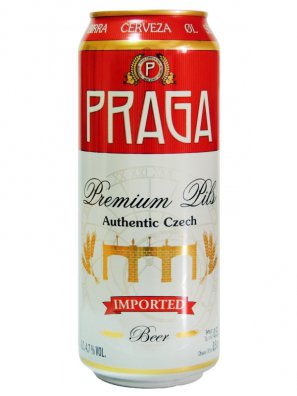 Прага Премиум Пилс / Praga Premium Pils 0,5л. алк.4,7% ж/б