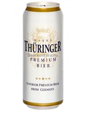 Турингер Вайссбир / Thuringer Weissier 0,5л. алк.4,9% ж/б.