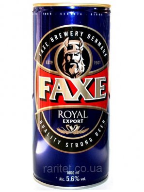 Факс Роял / Faxe Royal 1л. алк.5,6% ж/б.