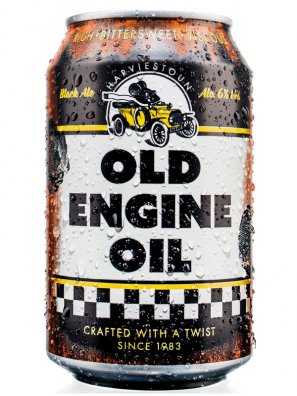 Харвистон Олд Энжин Ойл / Harviestoun Old Engine Oil 0,33л. алк.6% ж/б.