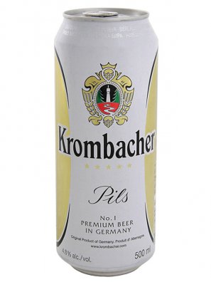 Кромбахер Пилс / Krombacher Pils 0,5л. алк.4,8% ж/б.