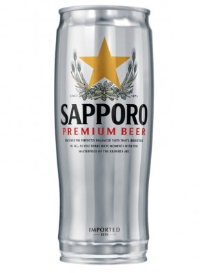 Саппоро / Sapporo 0,65л. алк.5%, ж/б.