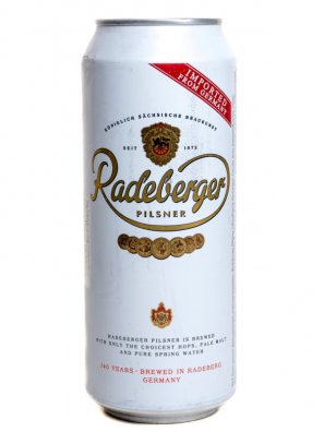 Радебергер / Radeberger Pilsner 0,5л. алк.4,8% ж/б