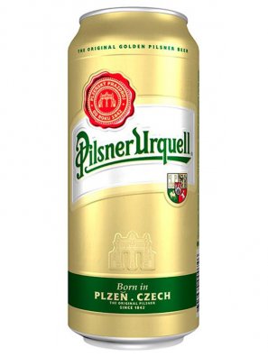 Пилзнер Урквелл / Pilsner Urquell 0,5л. алк.4,4% 24ж/б.