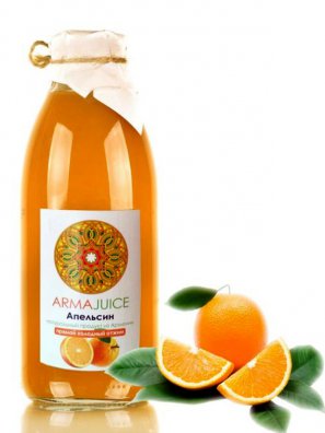 Сок Арма Джюс Апельсин / Arma Juice Orandge 0,75л.