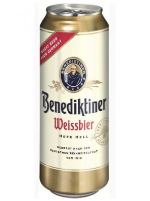 Бенедиктинер Вайсбир / Benediktiner Weissebier 0,5л. алк.5,4% ж/б.