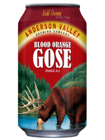 Андерсон Валей Блад Орандж Гозе/ Anderson Valley Blood Orange Gose 0,355л. алк.4,2% ж/б.