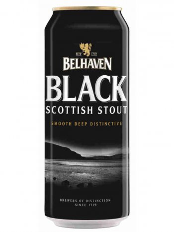 Белхеван Блэк Скоттиш Стаут / Belhaven Black Scottish Stout 0,44л. алк.4,2% ж/б.