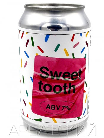 Блэк Кэт 4 капли Двойной Молочный Стаут / Black Cat Sweet tooth 0,33л. алк.7% ж/б.