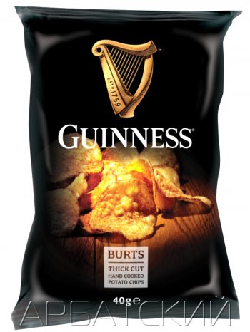 Чипсы Гиннес Ортджинал / Guinness Original, 42гр.
