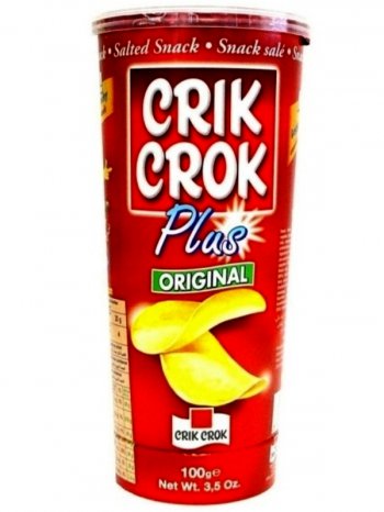 Чипсы Крик Крок Плюс Оригинал/ Crik Crok Plus Original 100гр.