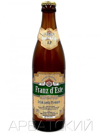 Франц ДЭсте Премиум Лагер / FRANZ DESTE Premium Lager 0,5л. алк.5%
