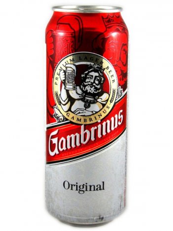 Гамбринус Ориджинал / GAMBRINUS Original 0,5л. алк.4,3% ж/б.