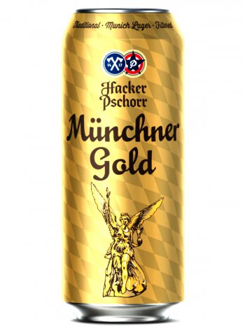 Хакер-Пшорр Мюнхенское Золотое / Hacker-Pschorr Munchner Gold 0,5л. алк.5,5% ж/б.