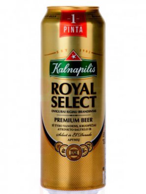 Калнапилис Роял Селект / Kalnapilis Royal Select 0,568л. алк.5,6% ж/б.