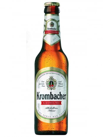 Кромбахер Пилс б/алк. / Krombacher Pils Alkoholfrei 0,33л.
