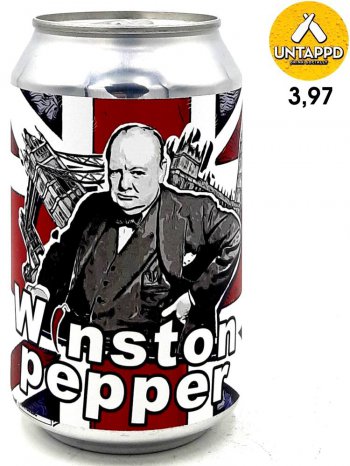 LaBEERint Winston Pepper / Русский Имперский Стаут 0,33л. алк.13% ж/б.