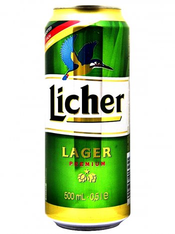 Лихер Лагер /Licher Lager 0,5л. алк.4.9% ж/б.