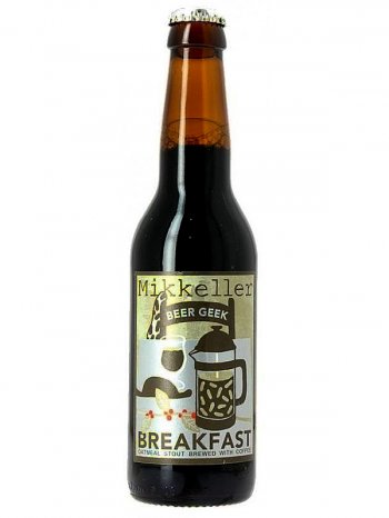 Миккеллер Бир Гик Брекфаст Отмил Стаут / Mikkeller Beer Geek Breakfast 0,33л. алк.7,5%