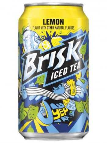 Напиток Бриск Лимонад Чай / BRISK ICED TEA Lemon 0,355л. ж/б.