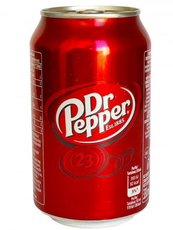 Напиток Доктор Пеппер Регулар / Dr. Pepper Regular 0,33л. ж/б.