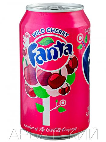 Напиток Фанта Черри / Fanta Cherry 0,355л. ж/б.