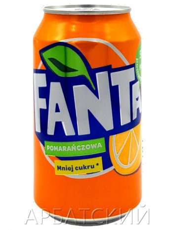 Напиток Фанта / Fanta 0,33л. ж/б.