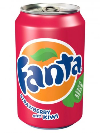 Напиток Фанта Клубника и Киви / Fanta Strawberry &amp; Kiwi 0,33л. ж/б.
