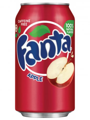 Напиток Фанта Яблоко / Fanta Apple 0,355л. ж/б