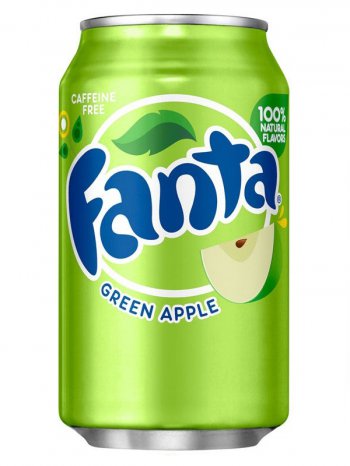 Напиток Фанта Зеленое Яблоко / Fanta Green Apple 0,355л. ж/б.
