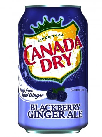 Напиток Канди Драй Ежевика / Canada Dry Blackberry 0,355л. ж/б.