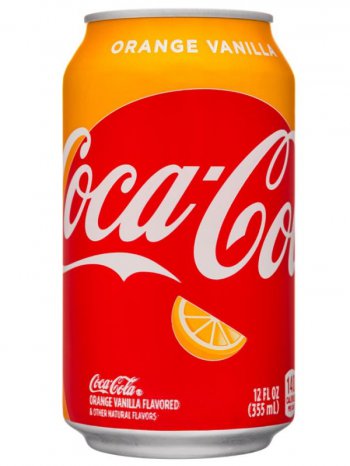 Напиток Кока Кола ОранжВанилла / Coca-Cola Orange Vanilla 0,355л. ж/б.